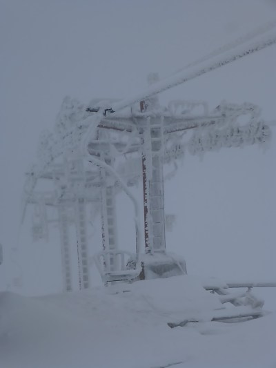 A long forgotten chair lift in Kosovo (have you ever seen a one person chair lift before??!)
