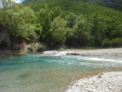 Not a bad spot for some wild swimming