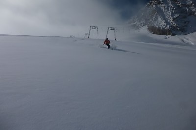 We even found some powder!