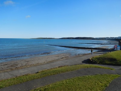 Beautiful Ballyholme beach, on a rare sunny day!