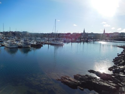 Bangor Marina in the sunshine